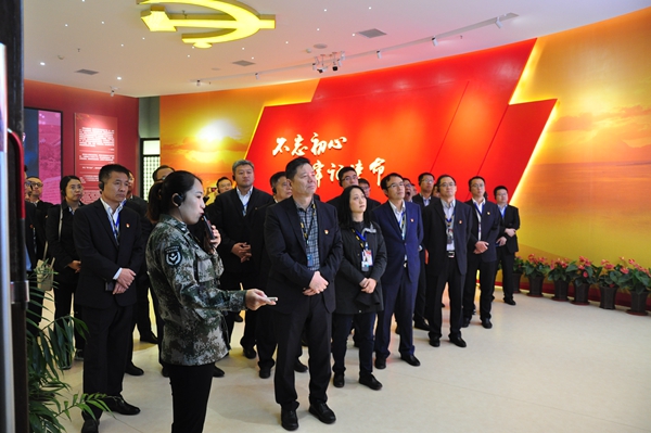 追寻足迹学先辈 不忘初心建新功――best365足球官网集团党委第三、四批次党员干部赴西柏坡党性教育培训活动纪实