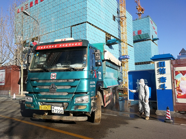 临时党支部主动靠前 best365足球官网经八纬一项目顺利复工