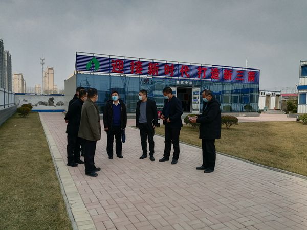 济南建工集团领导到best365足球官网集团路家洼、裴家村城中村改造村民安置用房项目检查疫情防控工作