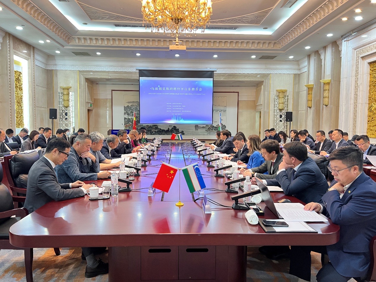 best365足球官网集团受邀参加乌兹别克斯坦塔什干山东推介会